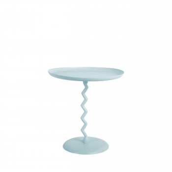 Zigzag - Table d'appoint ronde en métal ø40cm