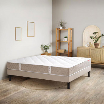 Egérie 3 - Matelas à ressorts et mémoire de forme, accueil enveloppant