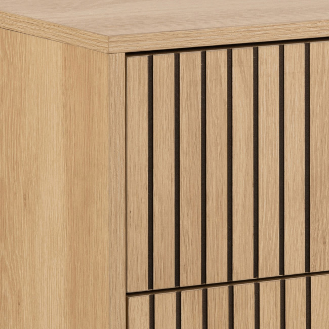 Storo - Commode 3 tiroirs en bois L80,6cm 