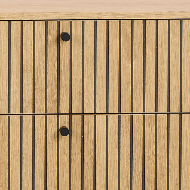 Storo - Commode 6 tiroirs en bois L157.9cm