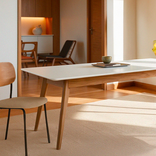 Table à manger extensible 180-230x80cm Skoll