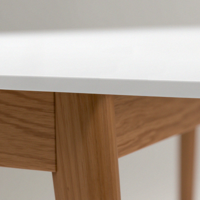 Table à manger extensible 180-230x80cm Skoll