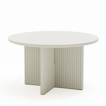 Jura - Table basse ronde en bois ø80cm