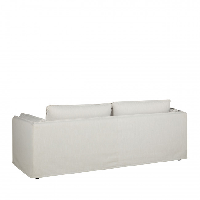 Carlin - Canapé 3 places entièrement déhoussable en tissu