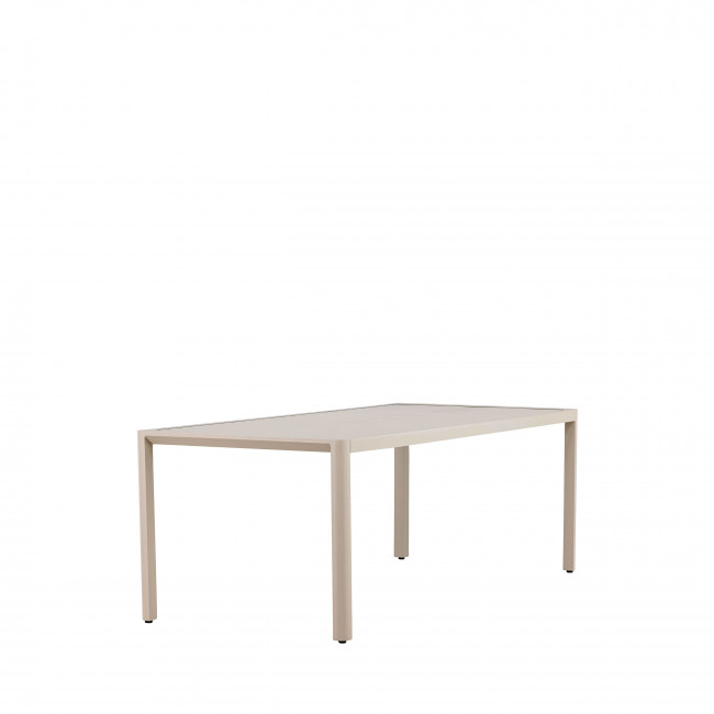 Giardini - Table à manger de jardin 8 personnes en aluminium