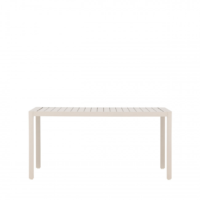 Giardini - Table à manger de jardin 4 personnes en aluminium