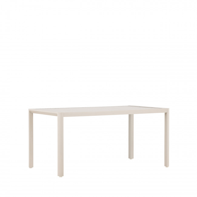 Giardini - Table à manger de jardin 4 personnes en aluminium