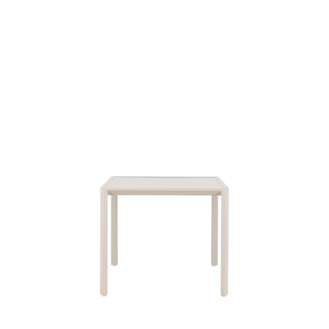 Giardini - Table à manger de jardin 4 personnes en aluminium