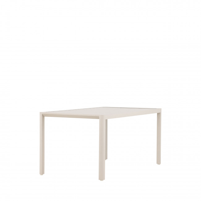 Giardini - Table à manger de jardin 4 personnes en aluminium