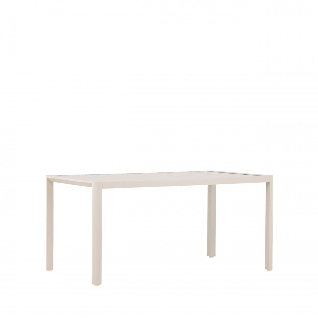 Giardini - Table à manger de jardin 4 personnes en aluminium