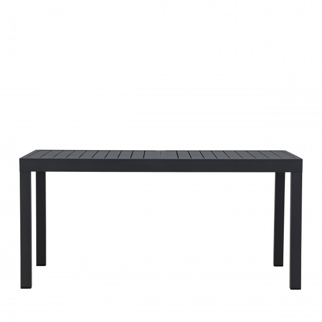 Capo - Table à manger de jardin extensible 10 personnes en aluminium