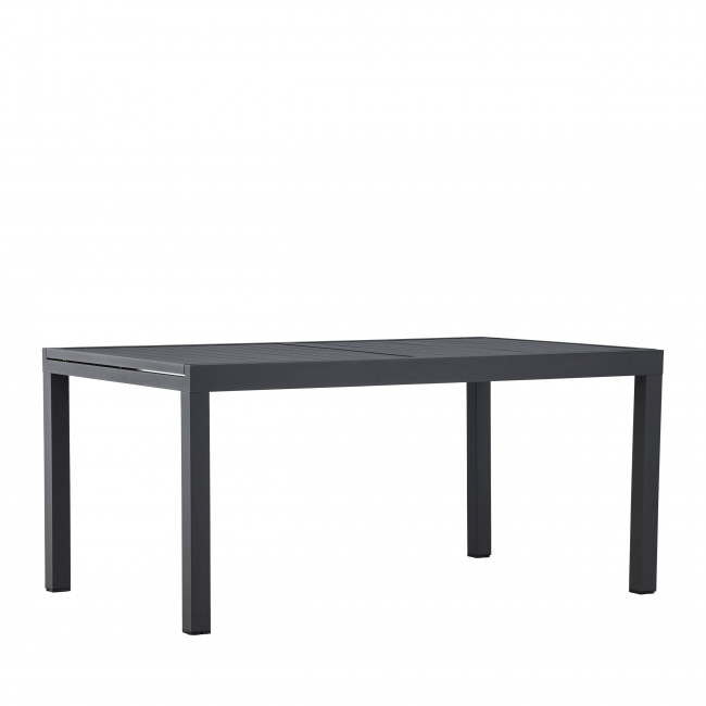 Capo - Table à manger de jardin extensible 10 personnes en aluminium