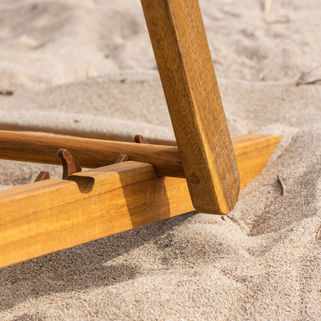 Peachy - Chilienne en tissu et bois