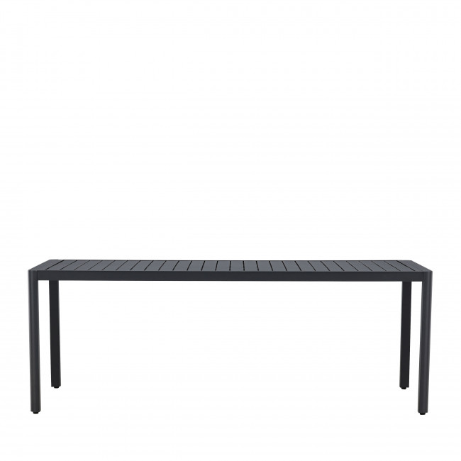 Giardini - Table à manger de jardin 8 personnes en aluminium