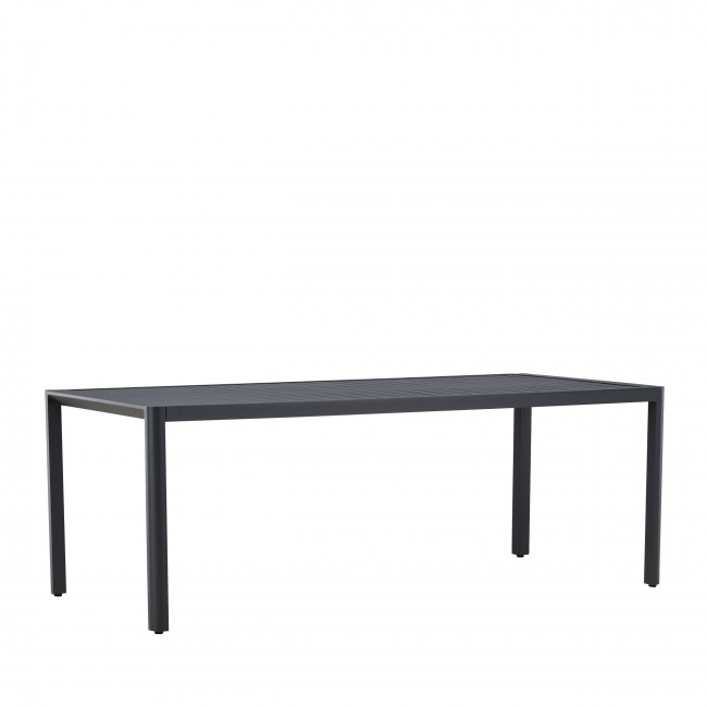 Giardini - Table à manger de jardin 8 personnes en aluminium