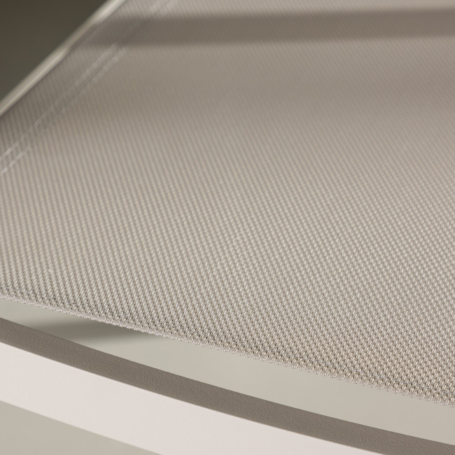 Copacabana - Lot de 2 chaises de jardin en aluminium