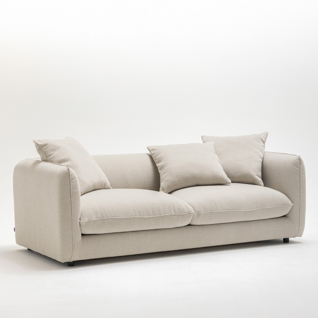 Popi - Canapé 3 places en tissu