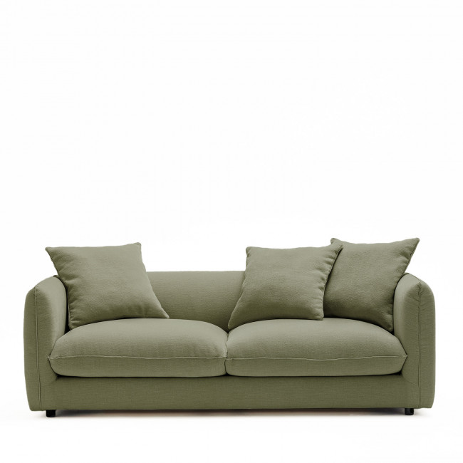 Popi - Canapé convertible 3 places en tissu