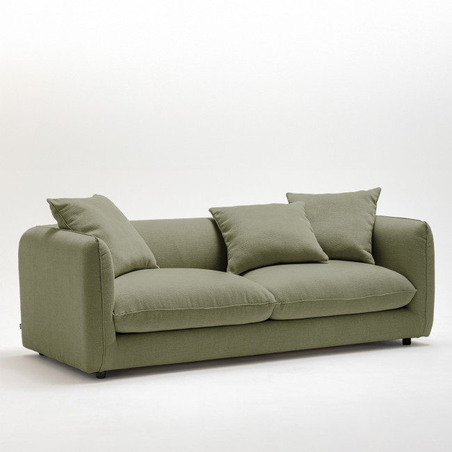 Popi - Canapé convertible 3 places en tissu