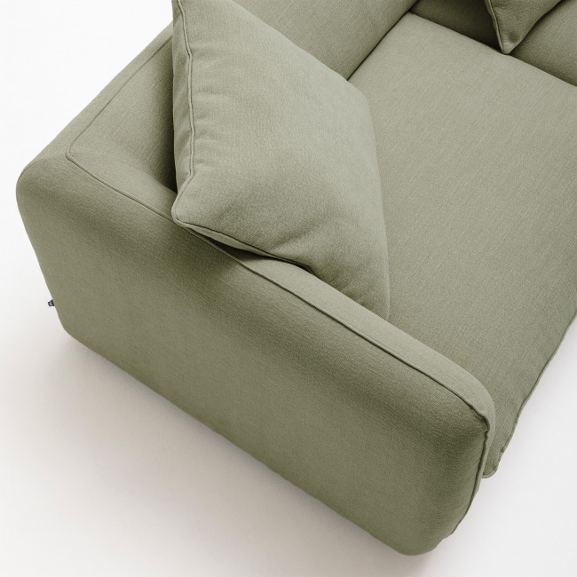 Popi - Canapé convertible 3 places en tissu