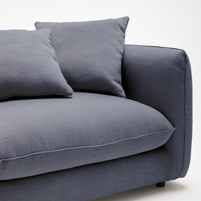 Popi - Canapé convertible 3 places en tissu