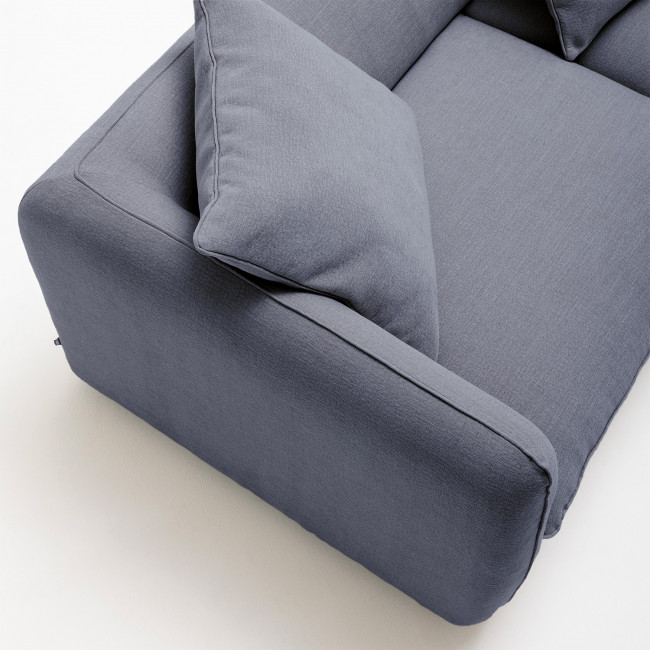 Popi - Canapé convertible 3 places en tissu