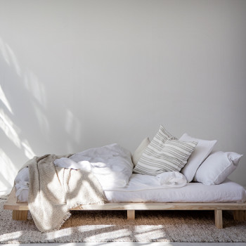 Japan - Lit en bois 120x200cm