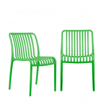 Glee - Lot de 2 chaises en plastique