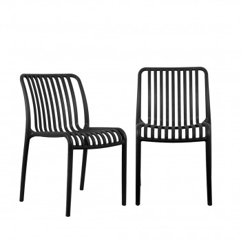 Glee - Lot de 2 chaises en plastique