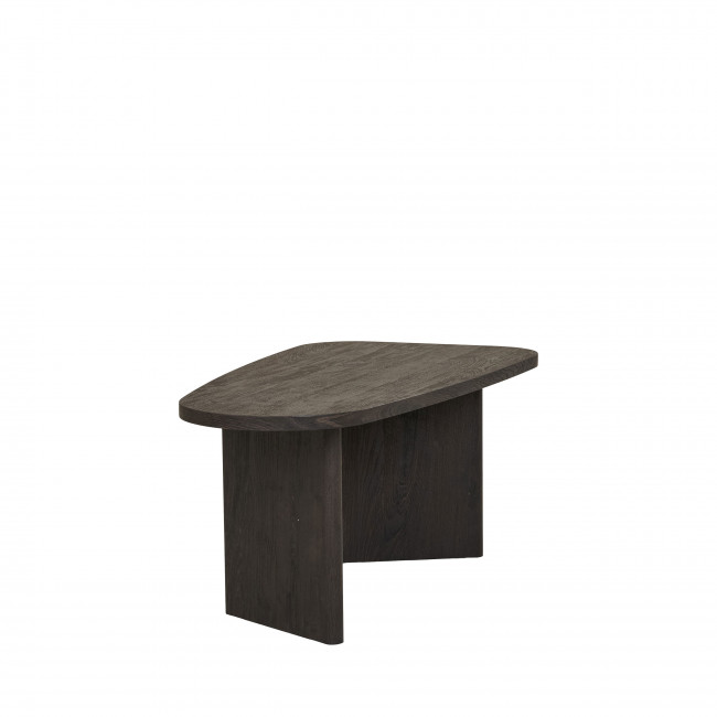 Melo - Table basse organique en bois 100x50cm