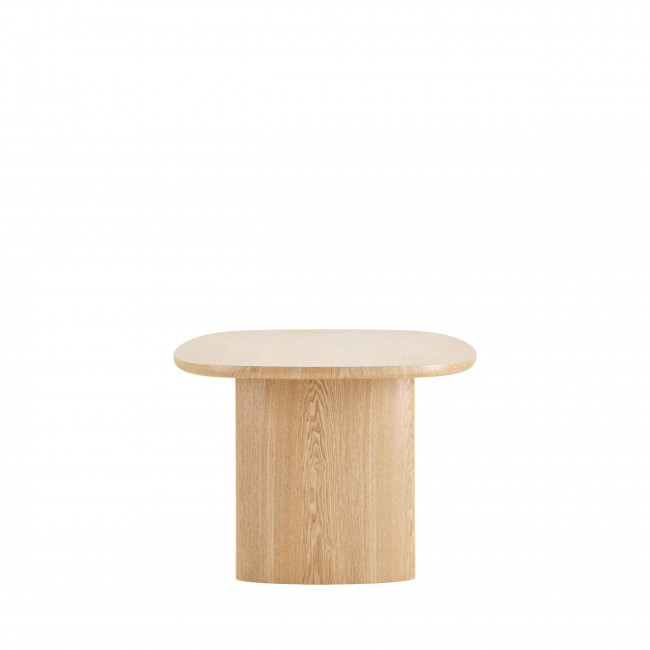 Serra - Table à manger 8 personnes ovale en bois