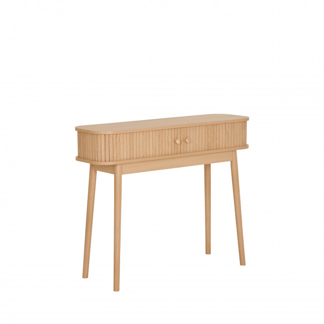 Nikko - Console 2 portes coulissantes en bois L100cm