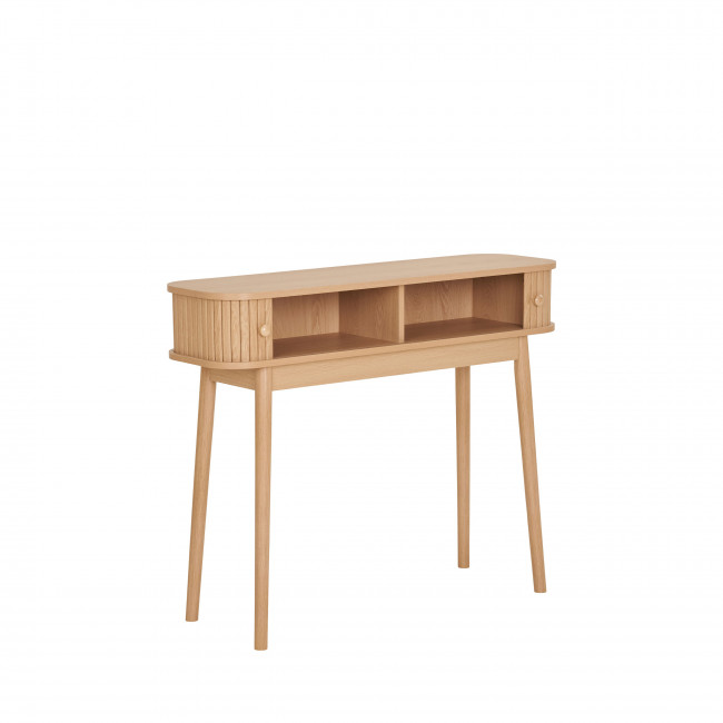 Nikko - Console 2 portes coulissantes en bois L100cm