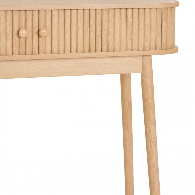 Nikko - Console 2 portes coulissantes en bois L100cm