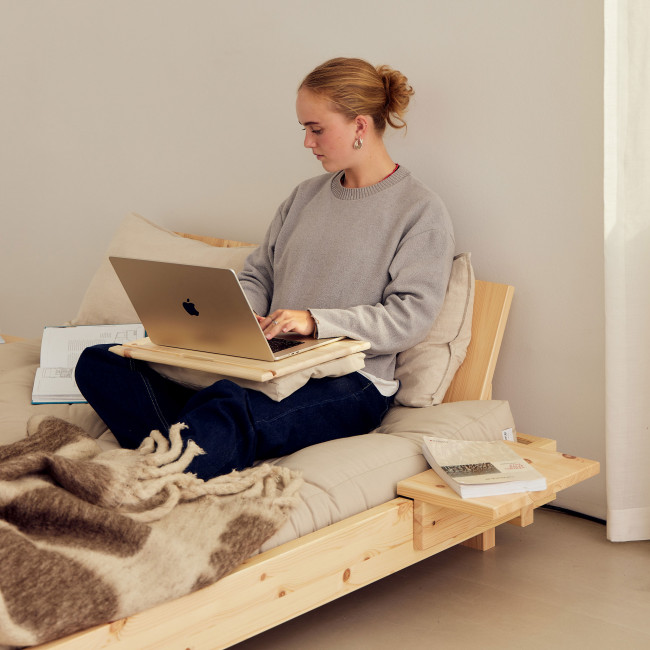 Social - Lit en bois 160x200cm