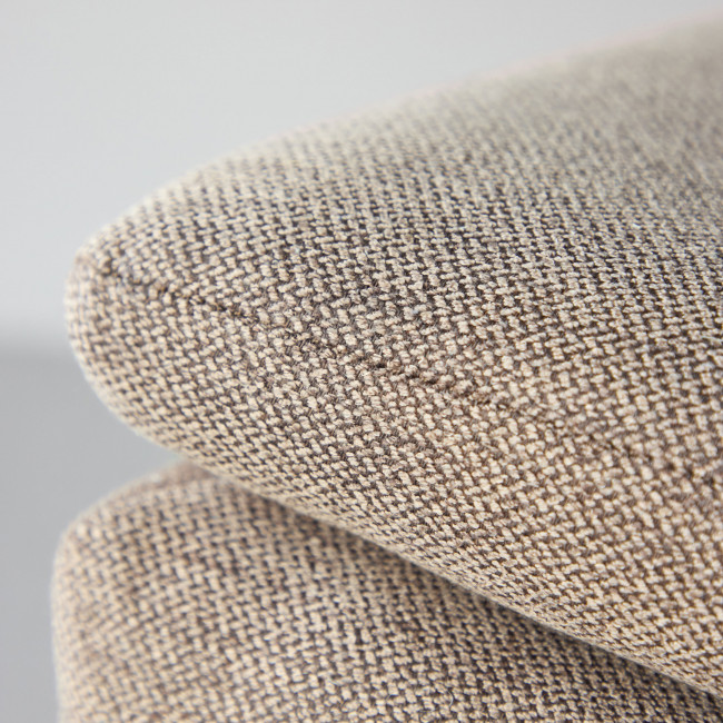 Bonn - Fauteuil en tissu et bois