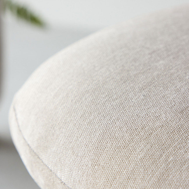 Rile - Repose-pieds en tissu et bois