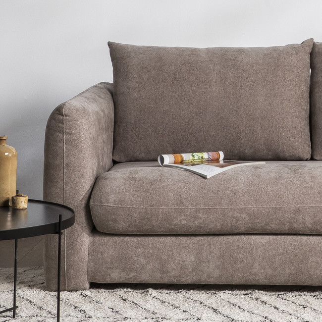 Wiame - Canapé convertible 2,5 places en tissu