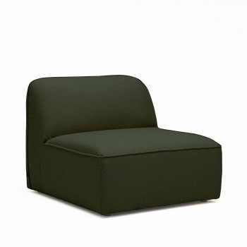 Noor - Chauffeuse pour canapé modulable en tissu bouclette