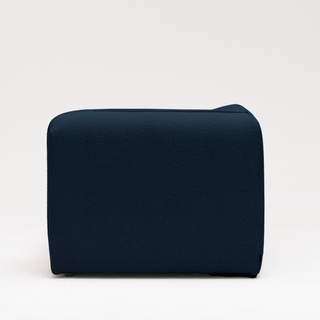Noor - Angle réversible pour canapé modulable en tissu bouclette