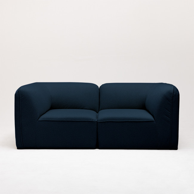 Noor - Angle réversible pour canapé modulable en tissu bouclette