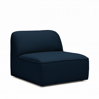 Noor - Chauffeuse pour canapé modulable en tissu bouclette