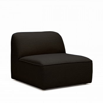 Noor - Chauffeuse pour canapé modulable en tissu bouclette