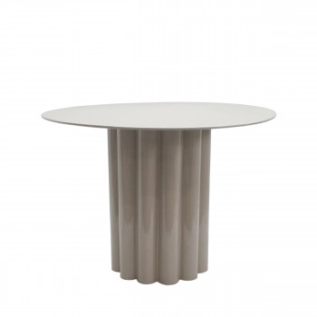 Leon - Table basse ronde en aluminium ø64cm