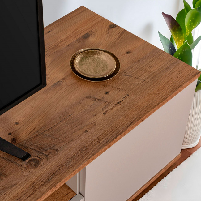 Fritz - Meuble TV 3 portes en bois L180cm