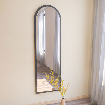 Emri - Miroir sur pieds en bois 50x160cm