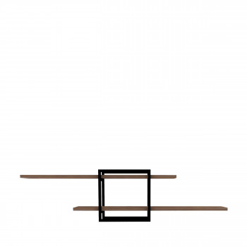 Moa - Étagère murale en bois et métal L120cm