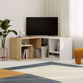 Flex - Meuble TV modulable en bois L145cm