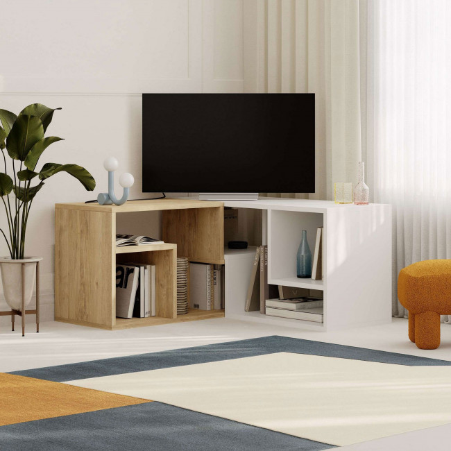 Flex - Meuble TV modulable en bois L145cm