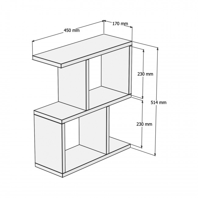 Zed - Table d'appoint en bois